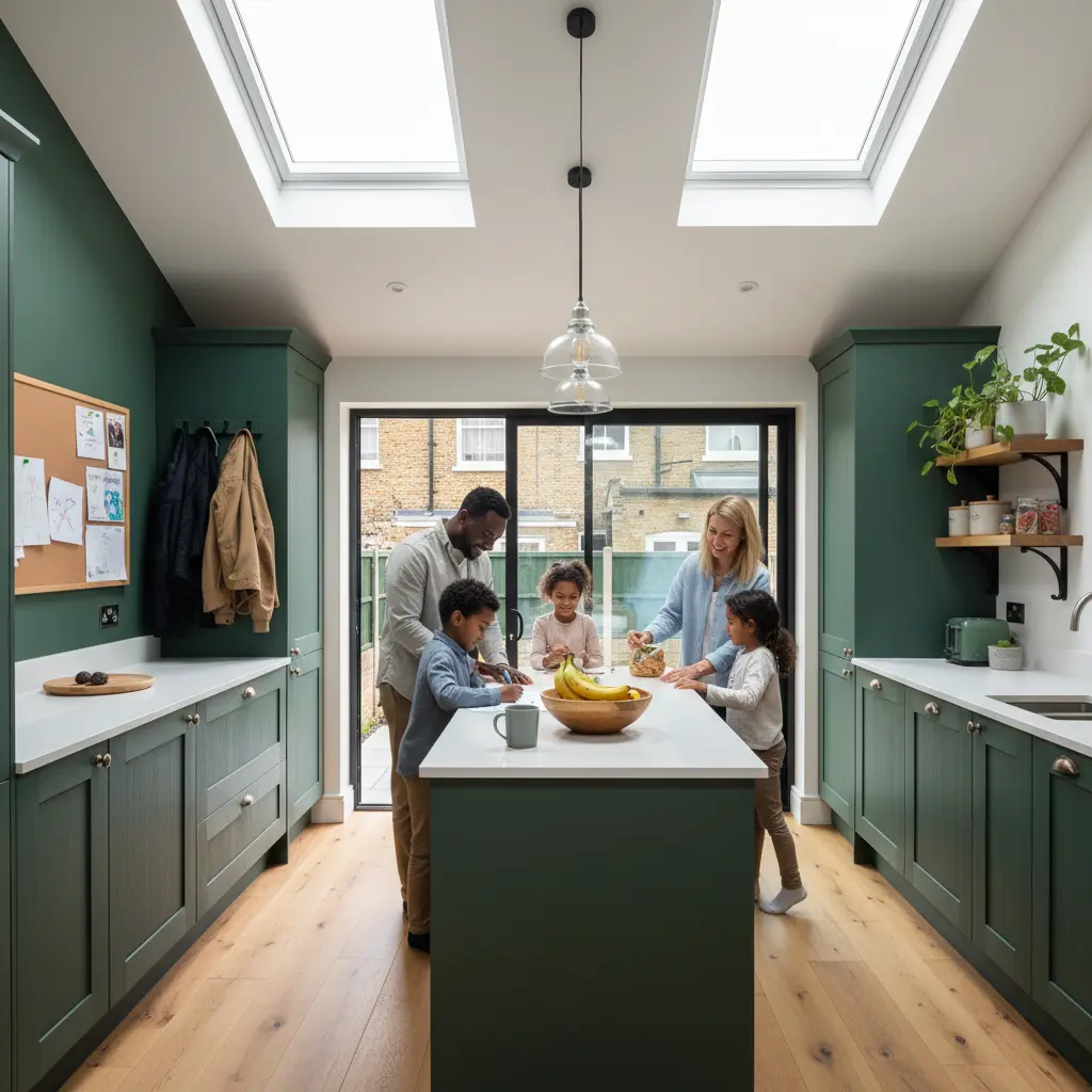 Architectural planning drawings