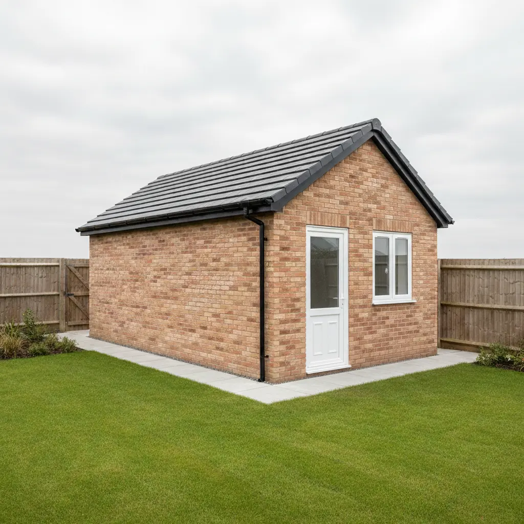 Garage Construction - Architectural rendering